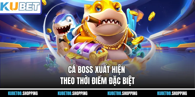 Cá boss xuất hiện theo thời điểm đặc biệt