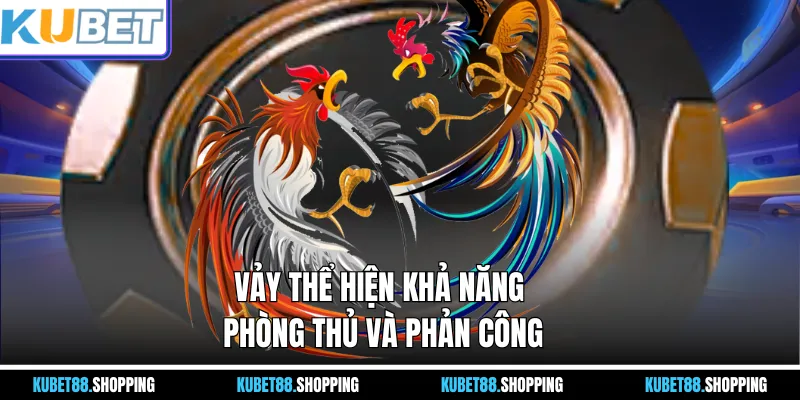 Vảy thể hiện khả năng phòng thủ và phản công